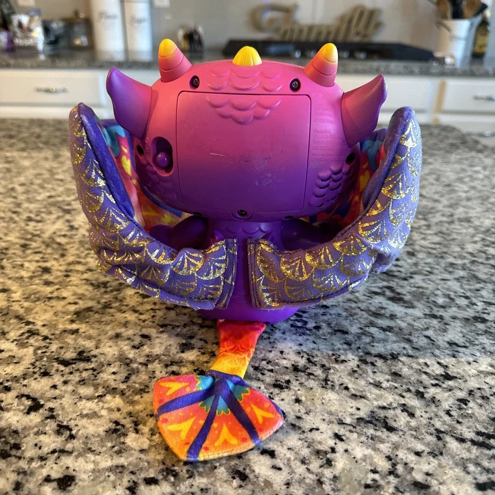 FurReal Friends Moodwings Baby Dragon Electronic Interactive Pet Hasbro 2020 VGC